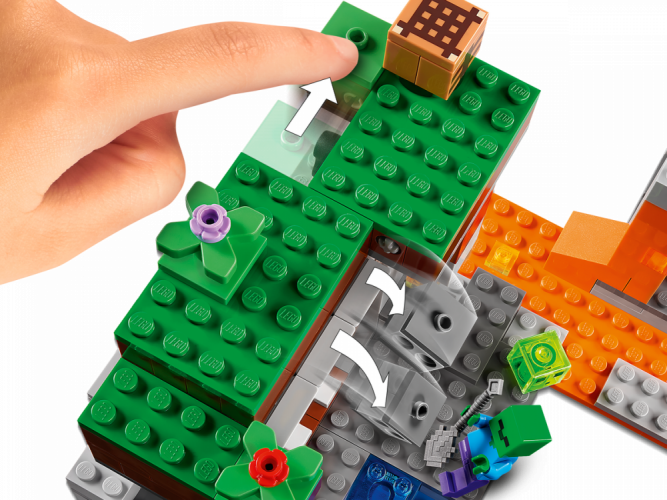 LEGO® Minecraft 21166 Opuštěný důl DRUHÁ JAKOST