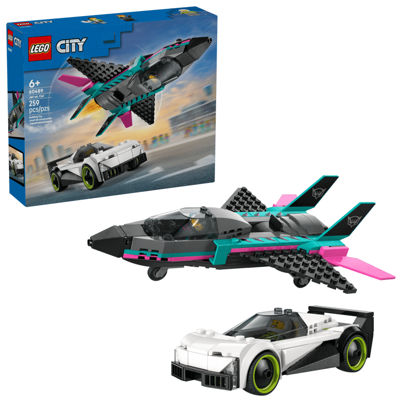 LEGO® City 60489 Jet vs. Car