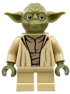 sw0707 Yoda - Olive Green, Open Robe with Large Creases