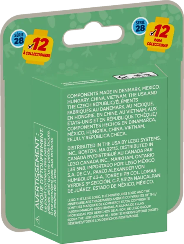 LEGO® Minifigurky 71051 Seria 28 — Zwierzęta -  cała seria - 12 szt.