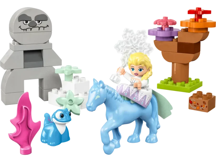 LEGO® DUPLO 10418 Elsa a Bruni v začarovaném lese