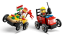LEGO® City 60458 Pretekársky balíček: Rozvoz pizzy vs. hasičské auto