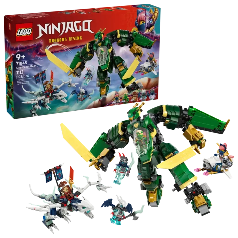 LEGO® NINJAGO 71845 Lloydův tryskáčový robot