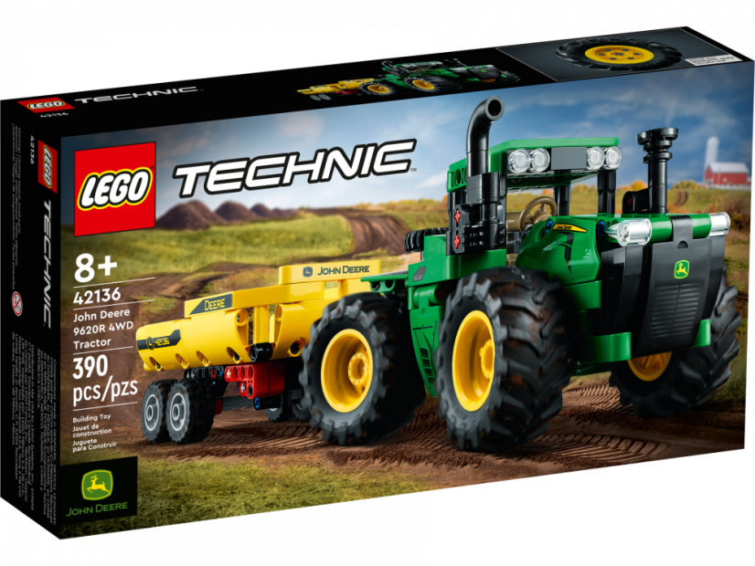 LEGO® Technic 42136 John Deere 9620R 4WD Tractor
