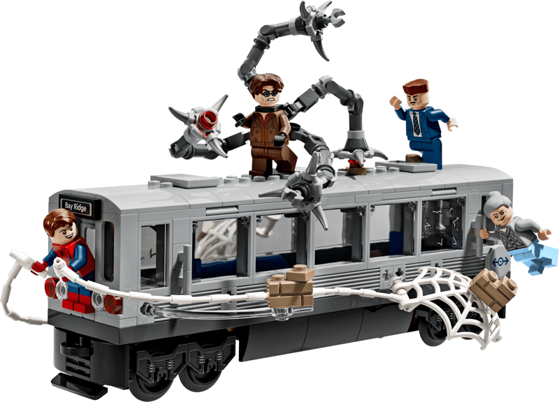 LEGO® Marvel 76321 Spider-Man vs. Doc Ock Subway Train Scene