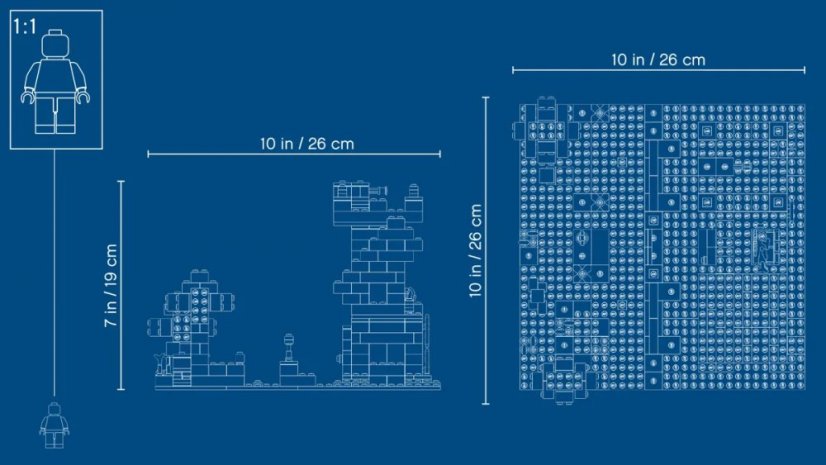 LEGO® Minecraft™ 21161 Kreativní box 3.0