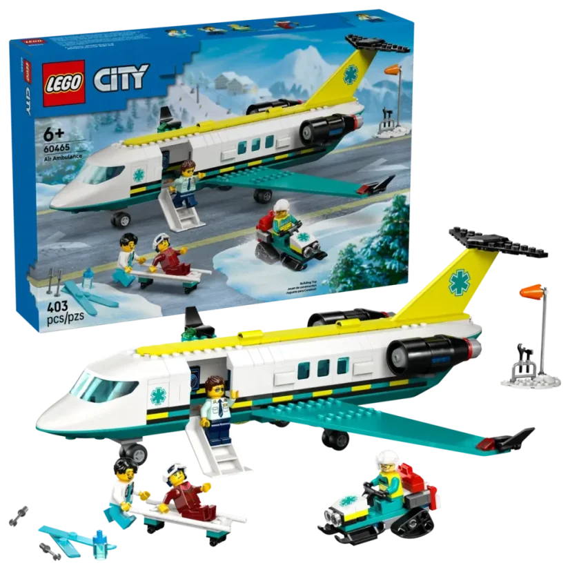 LEGO® City 60465 Letadlo záchranářské služby