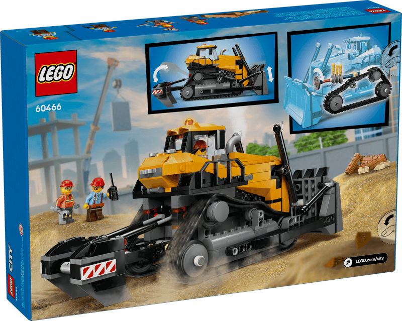 LEGO® City 60466 Žlutý buldozer