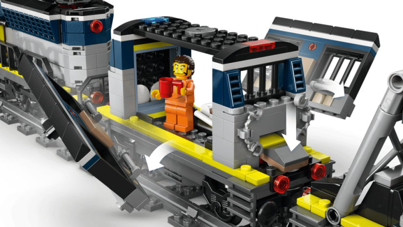 LEGO® City 60508 Loupež v policejním vlaku