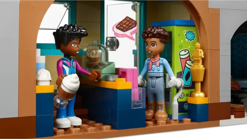 LEGO® Friends 41756 Lyžařský resort s kavárnou