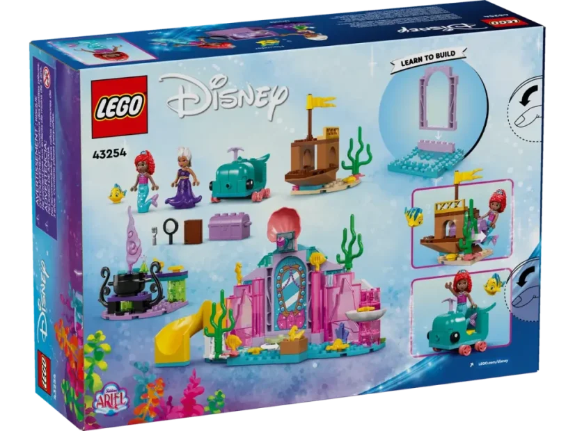 LEGO® Disney Princess™ 43254 Ariel a jej krištáľová jaskyňa