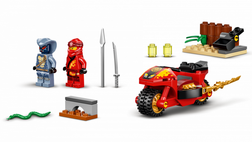 LEGO® Ninjago 71734 Kaiova motorka s čepelemi