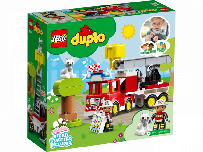 LEGO® DUPLO® 10969 Wóz strażacki