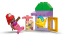 LEGO® DUPLO® Disney 10420 Ariel and Flounder's Café Stand