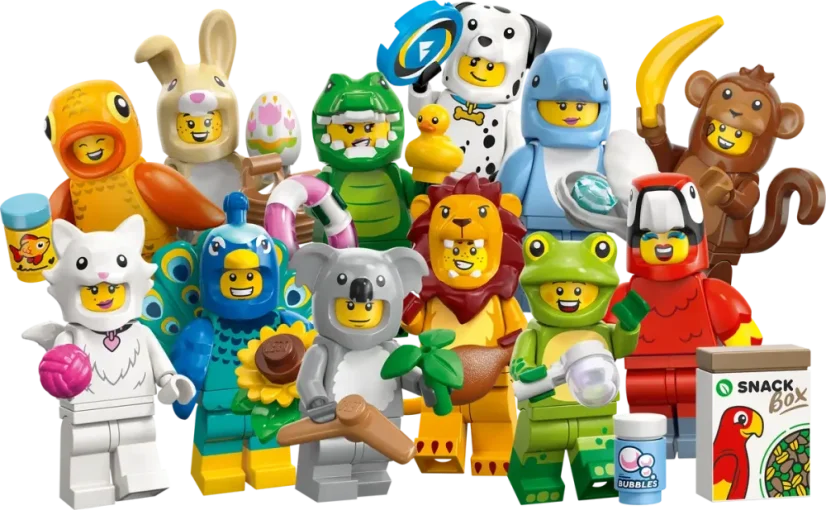 LEGO® Minifigurky 71051 28. série – zvířata - celý box - 36 ks