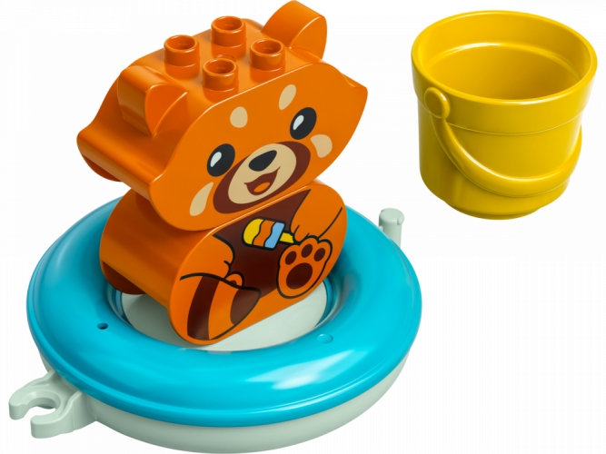 LEGO® DUPLO 10964 Zabawa w kąpieli: pływająca czerwona panda