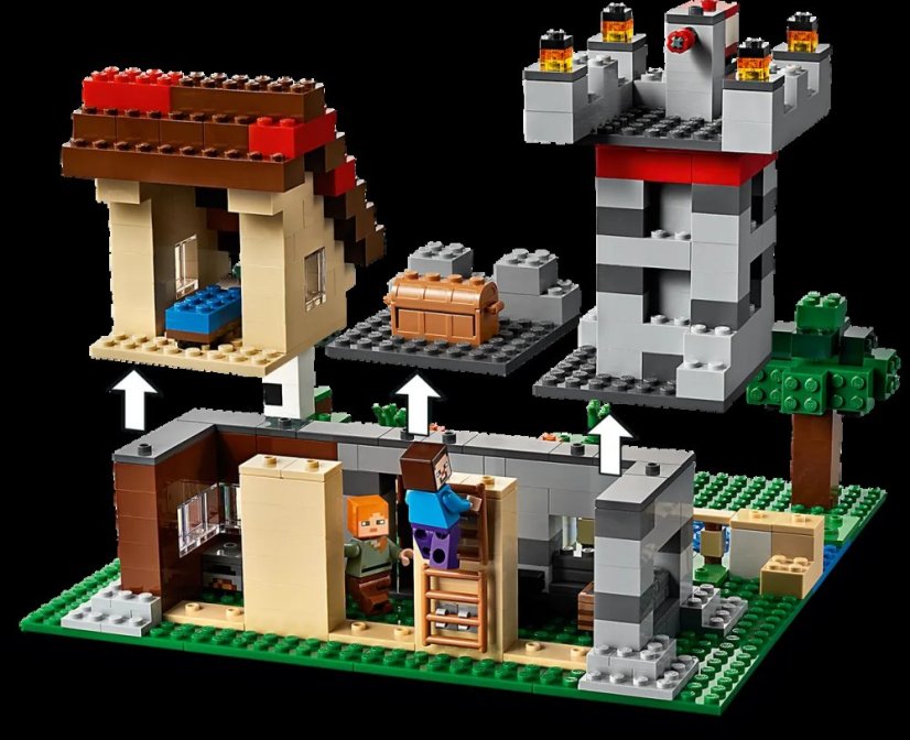 LEGO® Minecraft™ 21161 Kreativní box 3.0