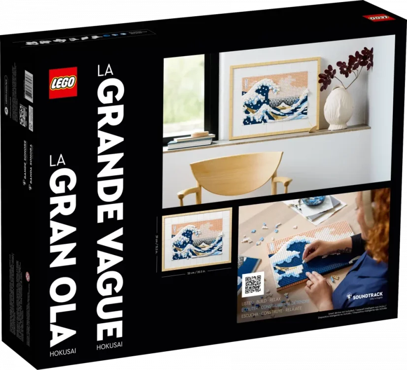 LEGO® 31208 ART Hokusai – „Wielka fala”