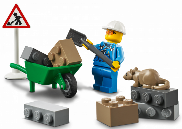 LEGO® City 60284 Pojazd do robót drogowych