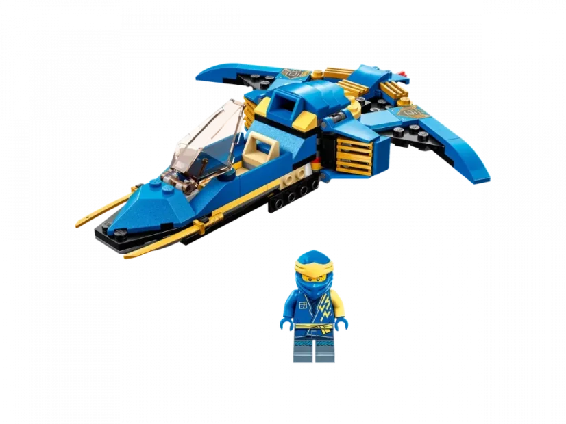 LEGO® NINJAGO® 71784 Odrzutowiec ponaddźwiękowy Jay’a EVO
