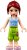 frnd0167 Friends Mia - Lime Cropped Trousers, Medium Blue Top with 3 Butterflies