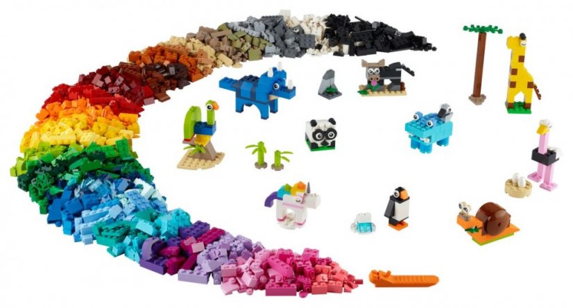 LEGO® Classic 11011 Kostky a zvířátka