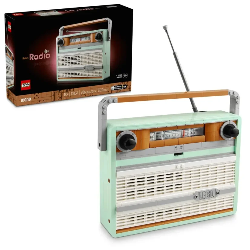 LEGO® Icons 10334 Radio w stylu retro