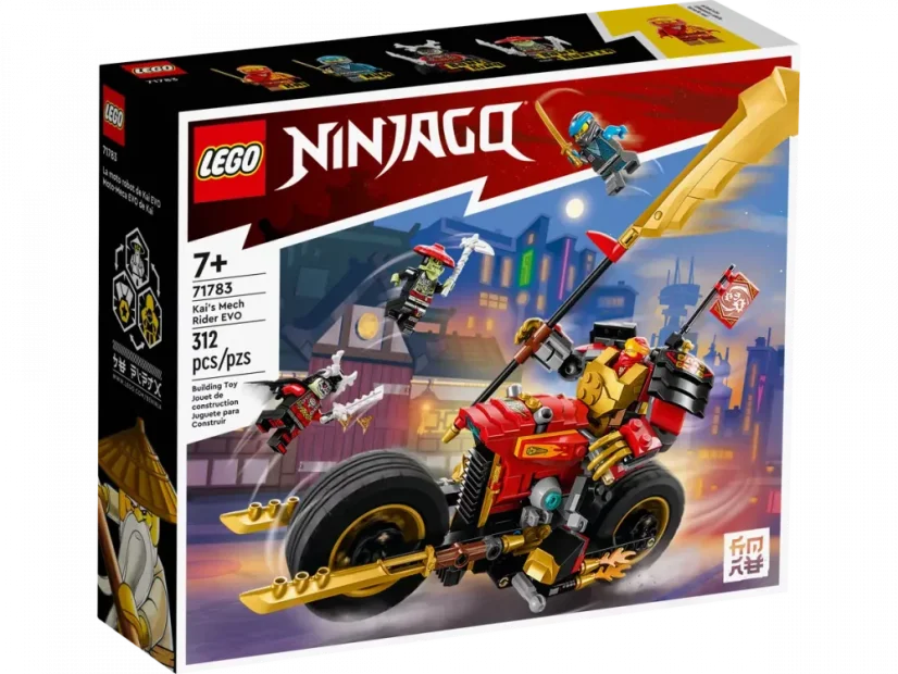 LEGO® NINJAGO® 71783 Kaiova robomotorka EVO
