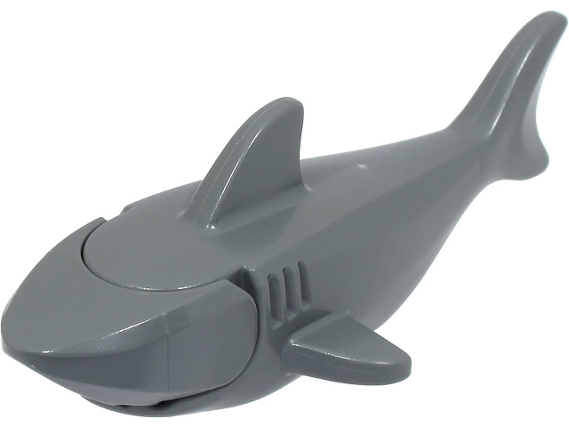 14518c04 Shark with Rounded Nose and Debossed Gills