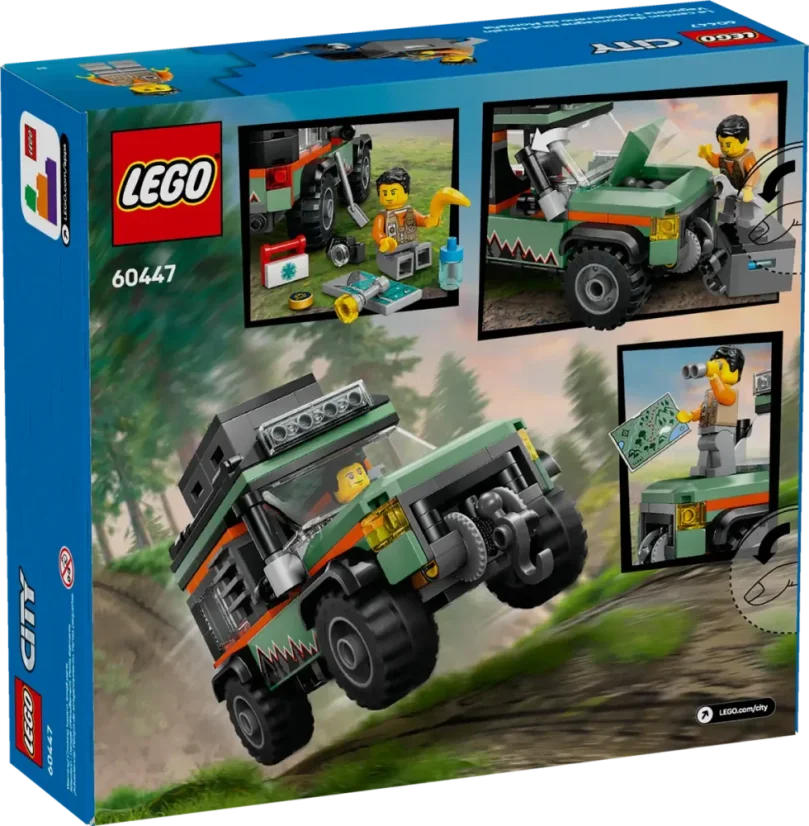 LEGO® City 60447 Terénne horské nákladné auto 4x4