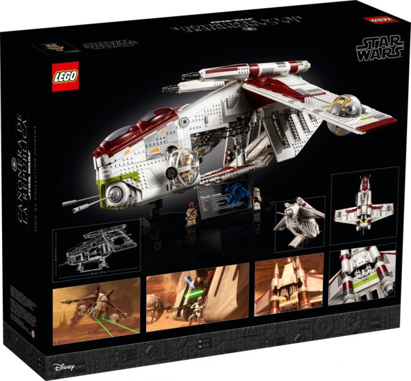 LEGO® Star Wars 75309 Kanonierka Republiki™ DRUGA JAKOŚĆ!