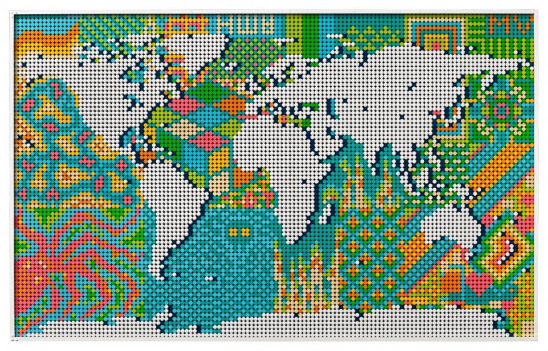 LEGO® Art 31203 World Map