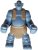 hp489 Mountain Troll - Dark Tan Vest and Loincloth