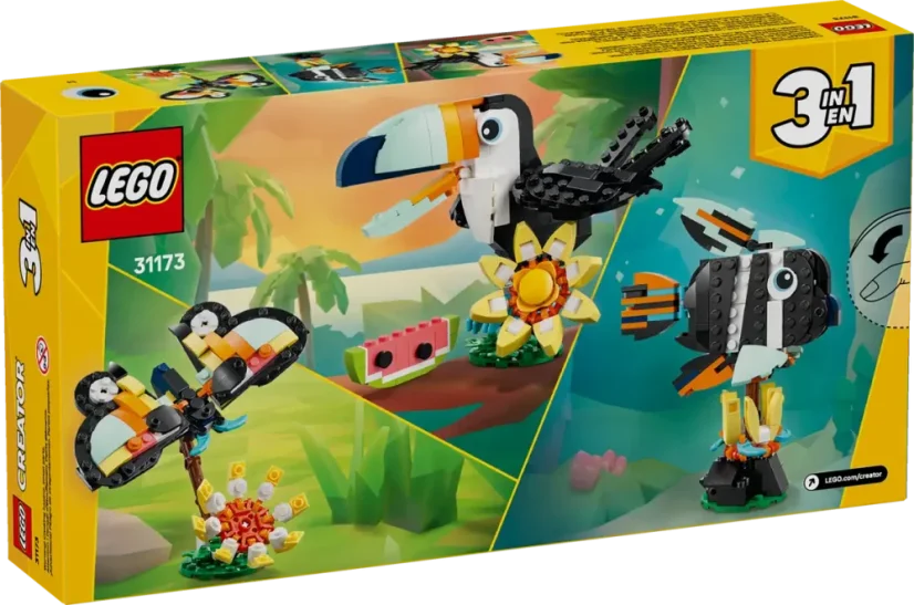 LEGO® Creator 31173 Divoká zvířata Tropický tukan
