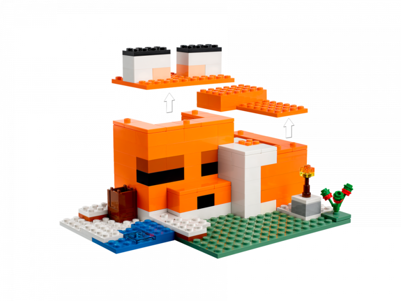 LEGO® Minecraft 21178 Siedlisko lisów