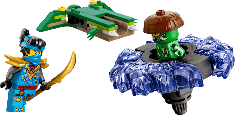 LEGO® NINJAGO® 71849 Nya vs. spinner zmutované příšery