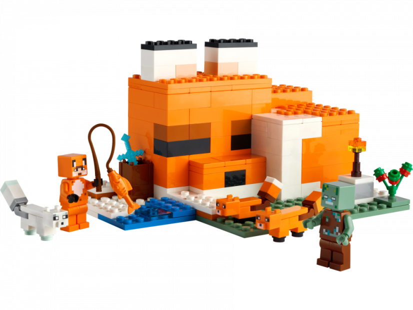 LEGO® Minecraft 21178 Siedlisko lisów