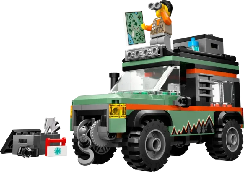 LEGO® City 60447 Terénne horské nákladné auto 4x4