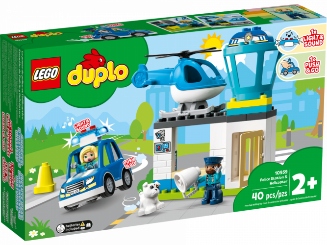 LEGO® DUPLO 10959 Policajná stanica a vrtuľník