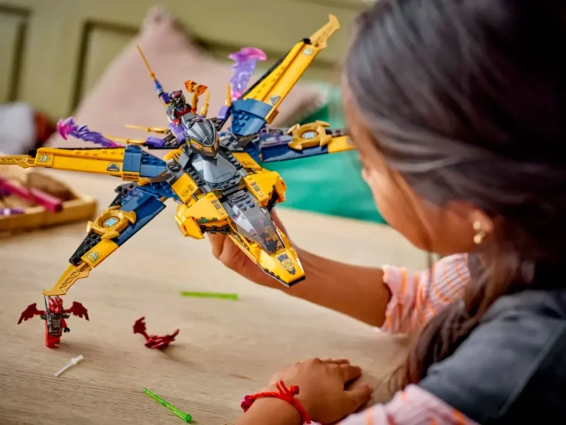 LEGO® NINJAGO 71833 Ras, Arin a superbouřkové letadlo