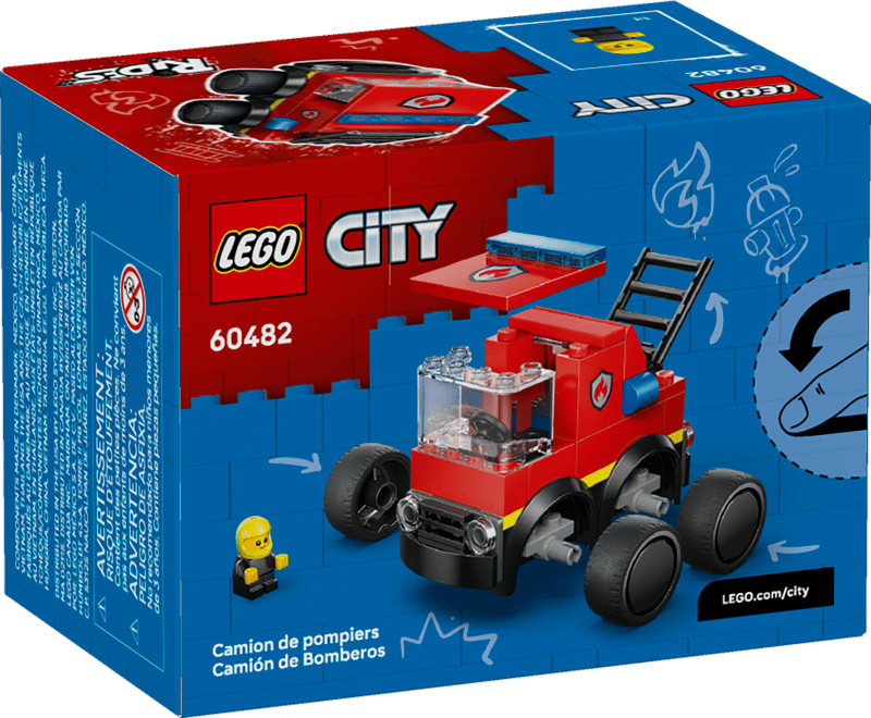 LEGO® City 60482 Autíčka – Hasičské auto