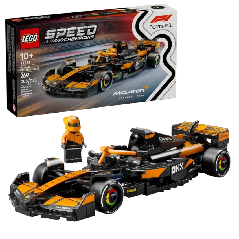 LEGO® Speed Champions 77251 McLaren F1® Team MCL38 Race Car
