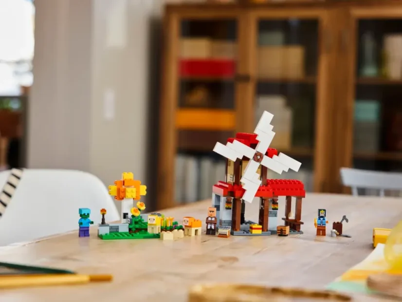 LEGO® Minecraft 21262 Farma s veterným mlynom