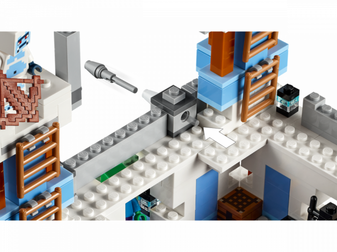 LEGO® Minecraft 21186 Ledový zámek