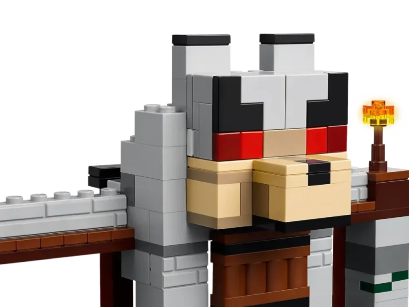 LEGO® Minecraft 21261 Vlčia pevnosť