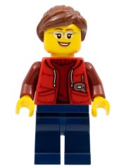 cty0565 Deep Sea Submariner Female, Reddish Brown Hair