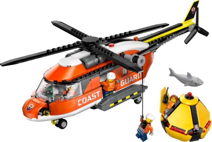LEGO® City 60503 Helikoptéra pobrežnej hliadky