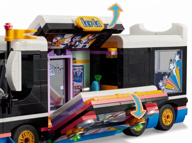 LEGO® Friends 42619 Autobus koncertowy gwiazdy popu