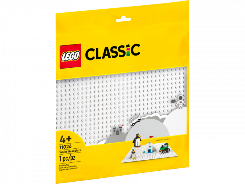 LEGO® Classic 11026 White Baseplate