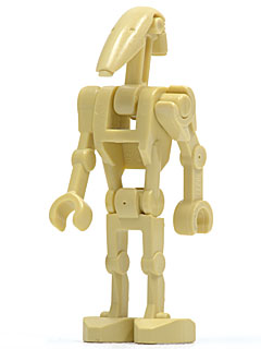 sw0001c Battle Droid with One Straight Arm